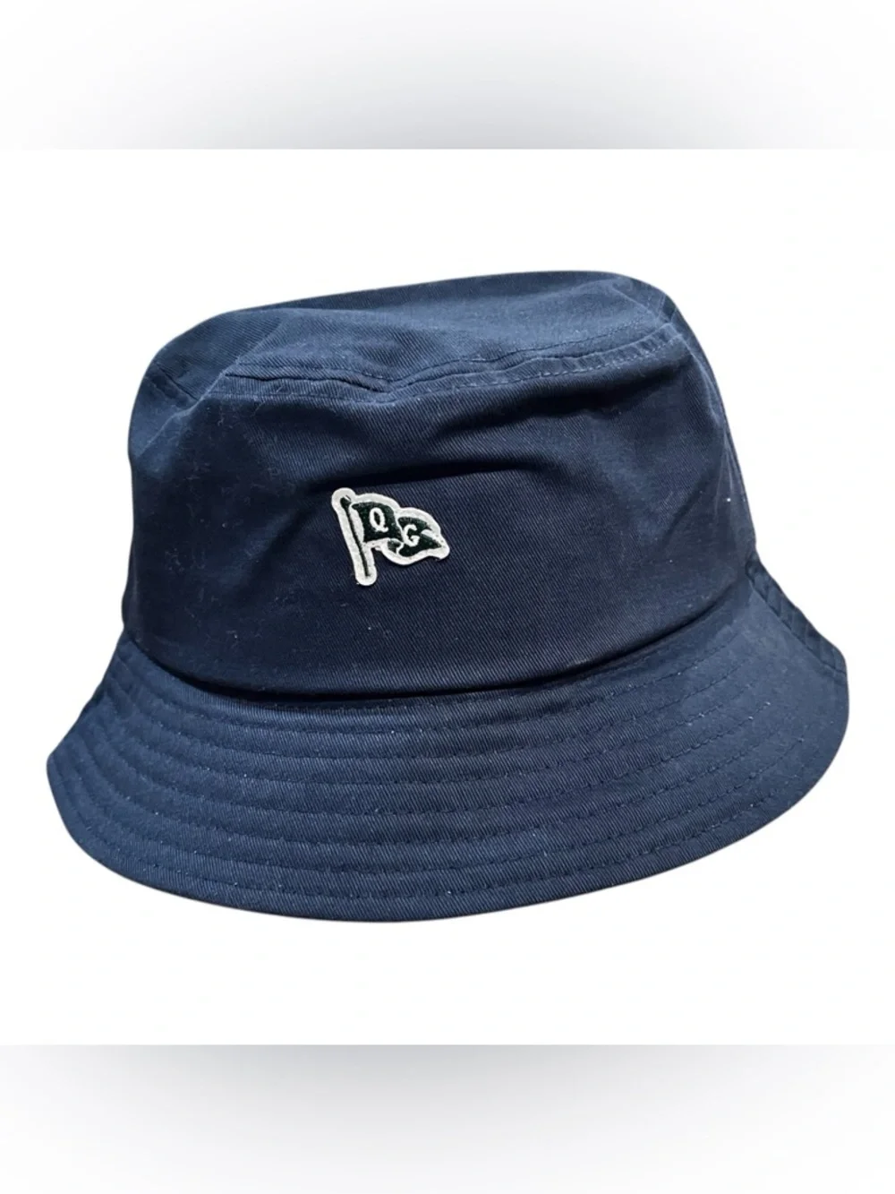 Quiet Golf Bucket Hat Navy Logo Cotton NWOT One Size Streetwear
